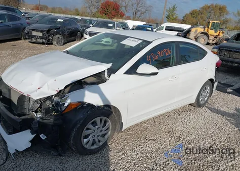 2018 Hyundai Elantra Se z USA, uszkodzony, nr VIN 5NPD74LF4JH350207